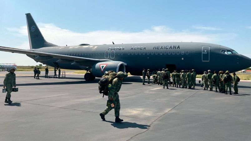 Llegan fuerzas de apoyo a Tamaulipas