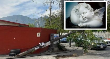 Muere menor que le cayó poste de luz en la cabeza en Guadalupe