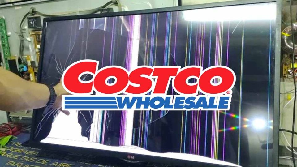 En tiendas Costco un niño rompio pantallas grandes