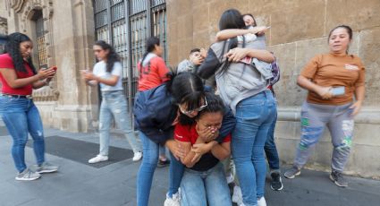 Migrantes venezolanos estallan en llanto al obtener su cita en Consulado de Nuevo Laredo