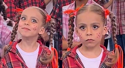 La niña de las trenzas: ¿quién es y por qué hace caras? | VIDEO