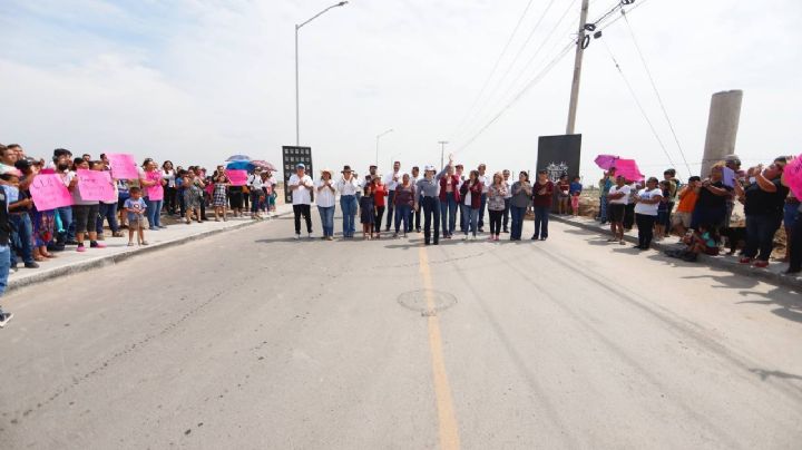 Entregan calles dignas en las colonias Villas de San Miguel e Insurgentes