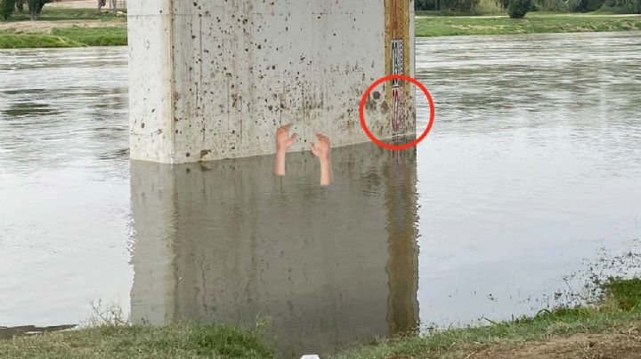 Creciente del Río Bravo: el peligro de meterse a 'nadar' | FOTOS