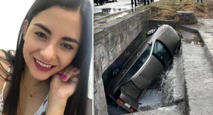 Joven desaparecida en Saltillo es hallada con su auto en un canal