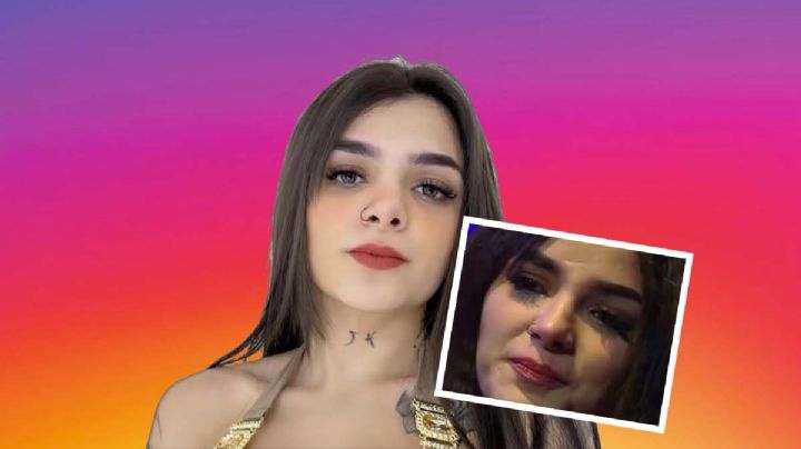 Chucky 'le baja' blusa a Karely Ruiz y se le ve todo en vivo | VIDEO