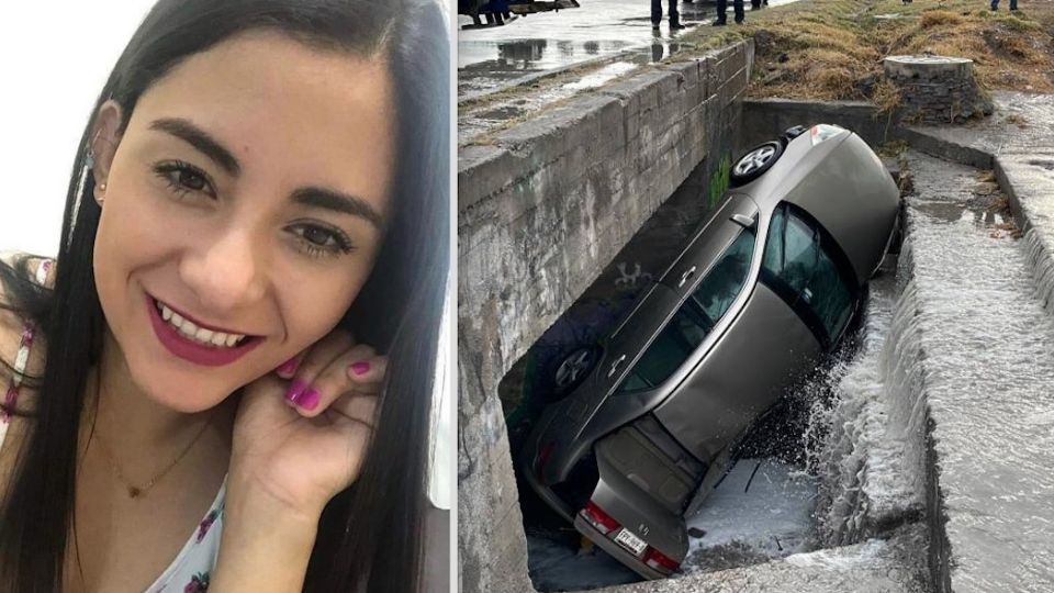 La jovencita milagrosamente salió con vida del accidente.