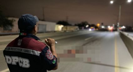 Hombre sufre terrible muerte en Kilómetro 13 de la Nacional al ser atropellado por varios autos