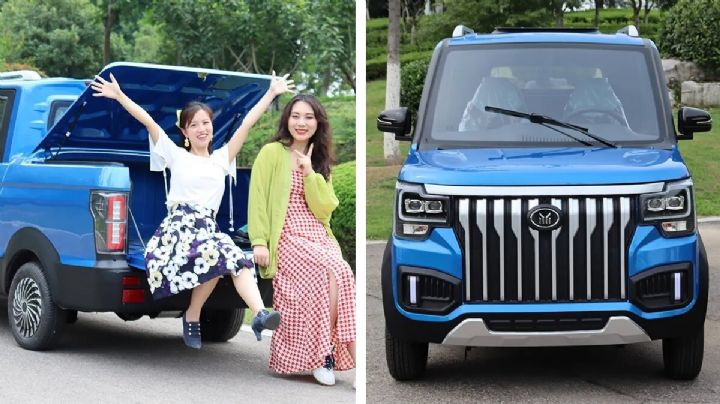 Estas son las características de la camioneta Mangia de 48 mil pesos