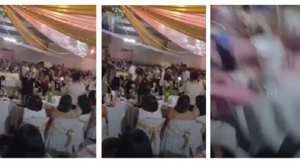 Balacera en quinceañera; mientras ella bailaba, asistentes ajustaban cuentas | VIDEO