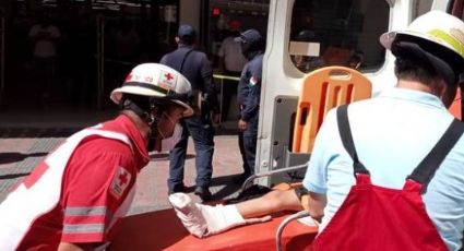 Luchan por salvarle el pie a niño accidentado en escalera de Del Sol