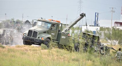 Muere un militar al volcarse patrulla de la Sedena en la Mex 2; hay más lesionados