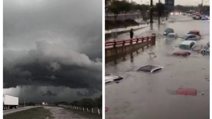 Sabinas bajo el agua: sorprende severa tormenta; así quedó la ciudad | VIDEO