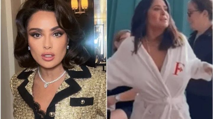 Salma Hayek festeja sus 24 millones de seguidores con este sensual baile | VIDEO