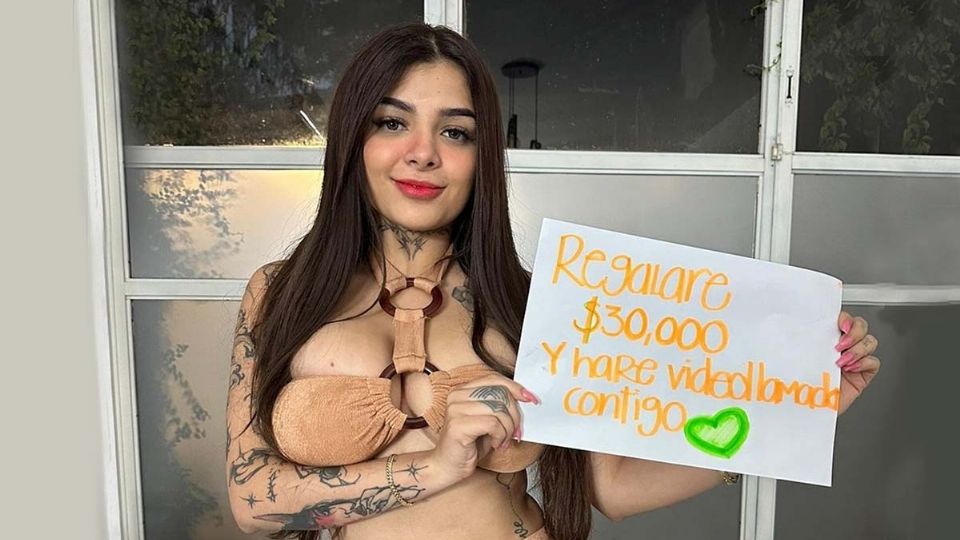 La modelo Karely Ruiz regalará 30 mil pesos y una videollamada