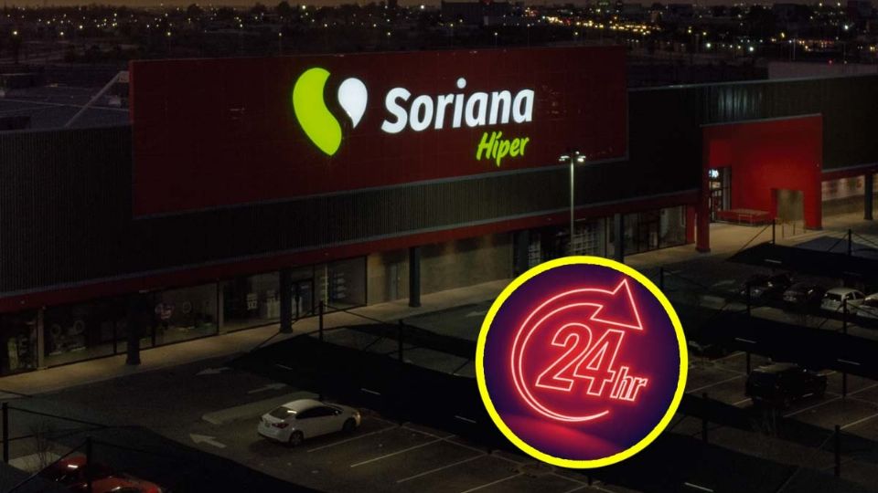 Abre tienda Soriana de 24 horas