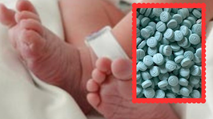 Salvan a bebé de sobredosis de fentanilo; tenía pastillas azules en su pañal