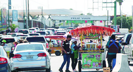 Megapuente: aprovechan asueto y saturan los puentes