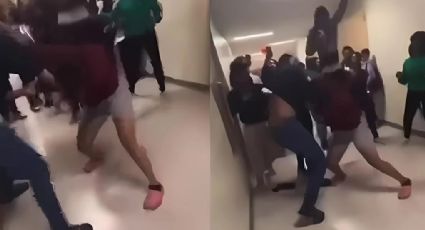 Estudiantes dan brutal golpiza a una maestra que intentó detener una pelea en Texas | VIDEO