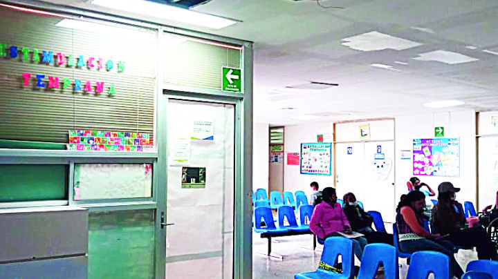 Por lluvias, detienen rehabilitación del Hospital General en Nuevo Laredo