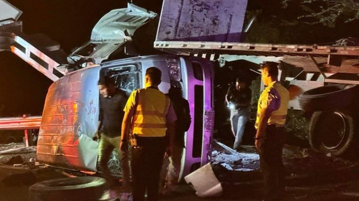 Mueren 9 turistas tras accidente en Autopista del Sol, en el estado de Guerrero