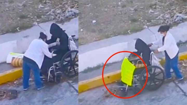 Pareja finge discapacidad para pedir limosna en la calle | VIDEO