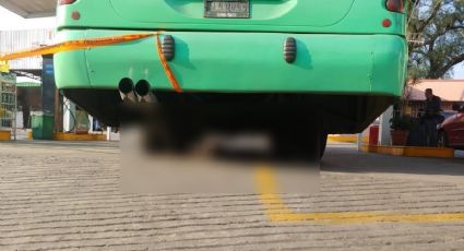 Camión atropella y mata a joven mujer en gasolinera