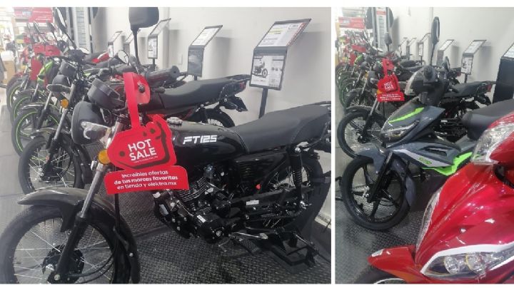Hot Sale 2023 en Elektra; así podrás adquirir tu moto nueva