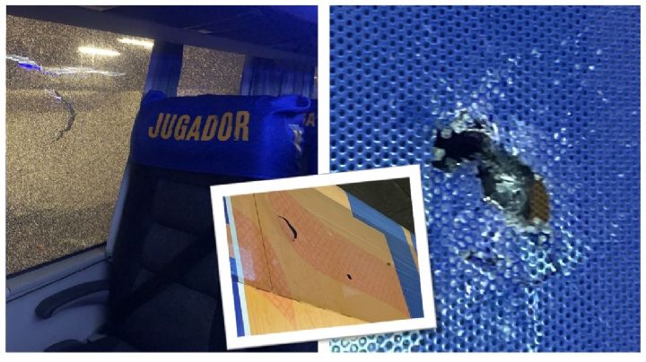 Apedrean al camión de Tigres a su llegada al estadio; los ánimos se encienden