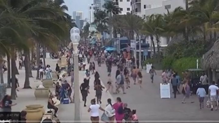 Se registra un tiroteo en Hollywood Beach, Florida: hay heridos | VIDEO