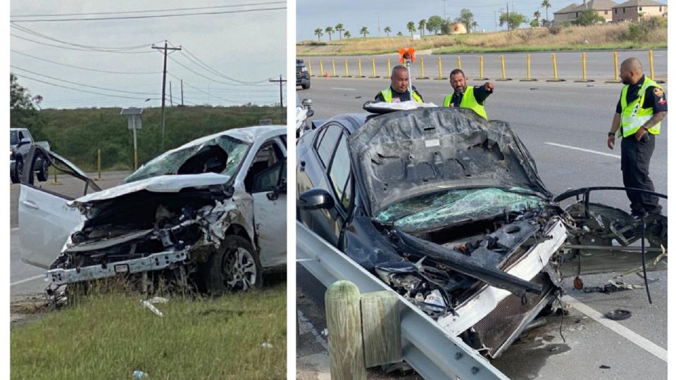 Esta madrugada se registró un fatal accidente en el Bob Bullock.