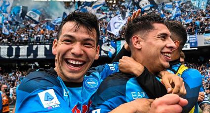 'Chucky' Lozano es campeón con el Napoli; es el primer mexicano en coronarse en Italia