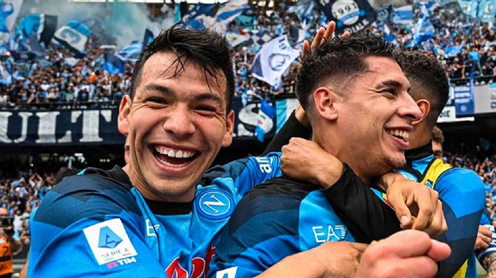 'Chucky' Lozano es campeón con el Napoli; es el primer mexicano en coronarse en Italia