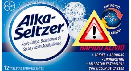 Alerta Cofepris de Alka Seltzer pirata; así puedes identificar las pastillas falsas