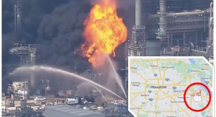 Reportan incendio cerca en Deer Park: Pemex apoya para controlarlo | VIDEOS