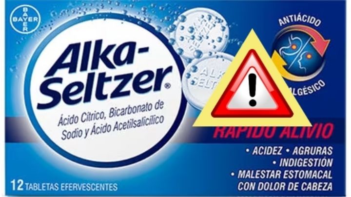 Alerta Cofepris de Alka Seltzer pirata; así puedes identificar las pastillas falsas