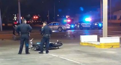 Identifican a motociclista muerto en Laredo; así fue el accidente