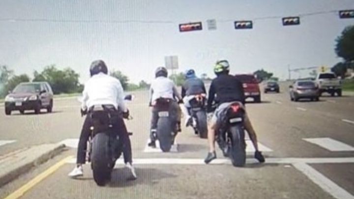 Busca Policía de Laredo a estos 3 motociclistas, ¿qué hicieron? | FOTOS