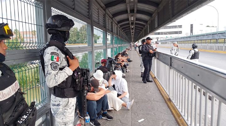 Migrantes rusos provocaron el cierre del Puente 1, asegura director de Protección Civil