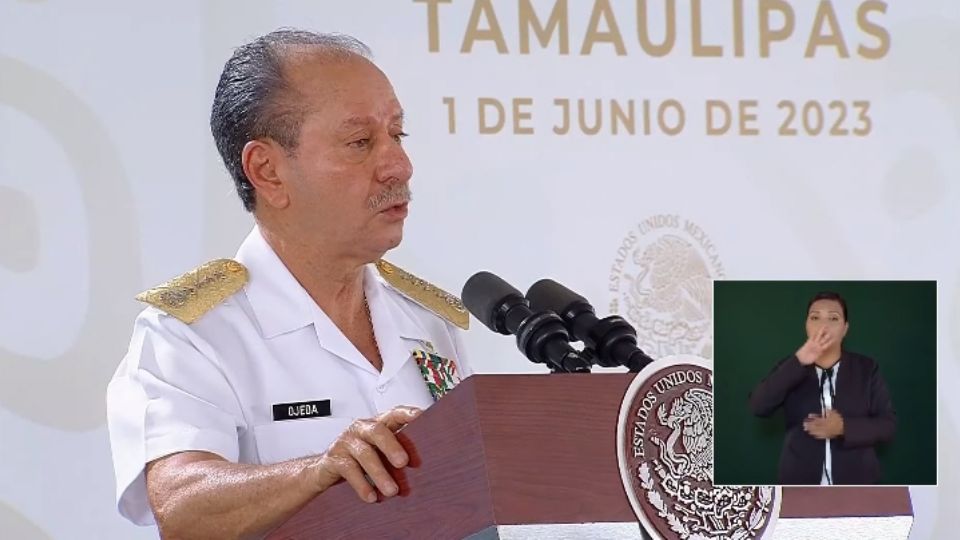 El almirante destacó la baja de los delitos en la entidad y el combate a la delincuencia