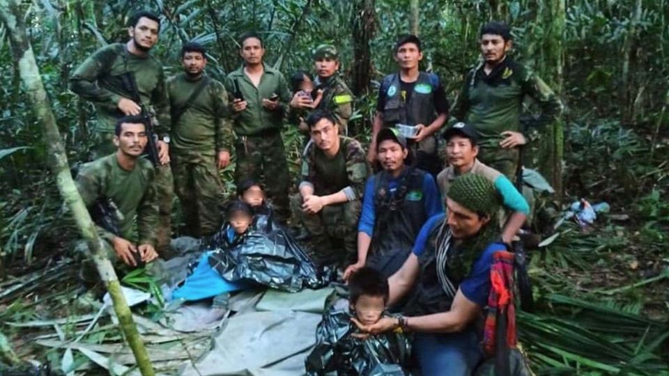 Hallan a los cuatro niños desaparecidos en selva