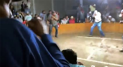 Grababa peleas de gallos y capta a sicarios que llegan disparando: 3 muertos | VIDEO SENSIBLE