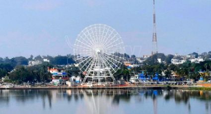 Megarrueda de la fortuna en Tampico; ¿cuándo la inauguran? | VIDEO