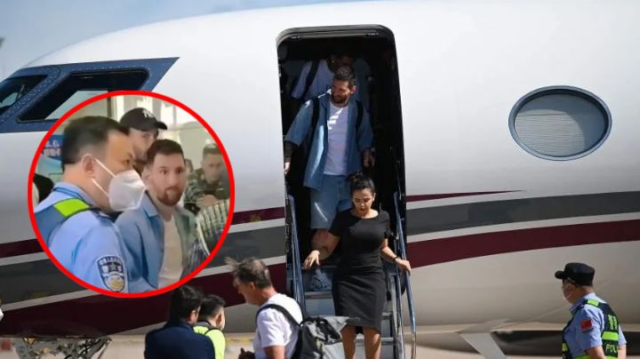 Detienen a Lionel Messi en aeropuerto de China; ¿Qué pasó?
