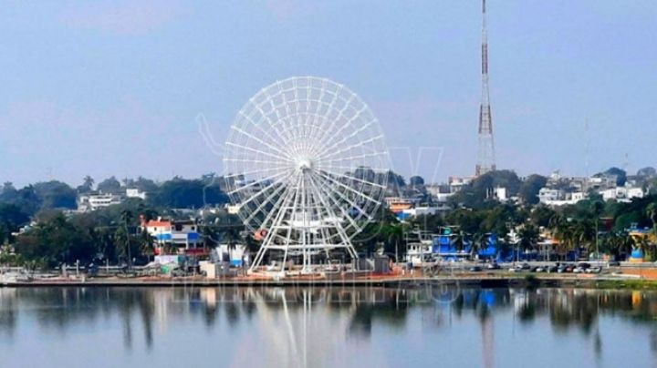 Megarrueda de la fortuna en Tampico; ¿cuándo la inauguran? | VIDEO