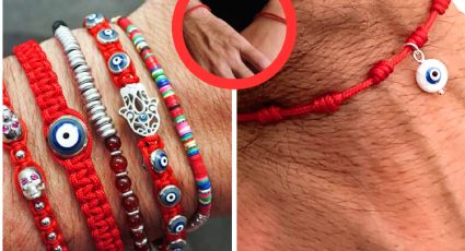 Pulseras rojas en la mano izquierda, ¿para qué sirven?