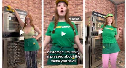 Empleada de Subway saca los pasos prohibidos y se hace viral: VIDEO 