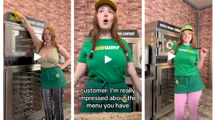 Empleada de Subway saca los pasos prohibidos y se hace viral: VIDEO 