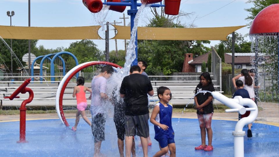 El parque acuático en Río Bravo es una excelente opción para refrescarse