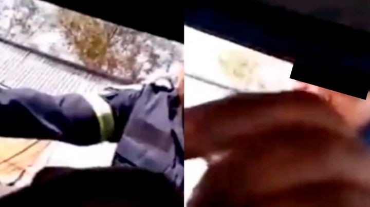 Policía corrupto llora al ser reportado: "tengo un hijo malito" | VIDEO