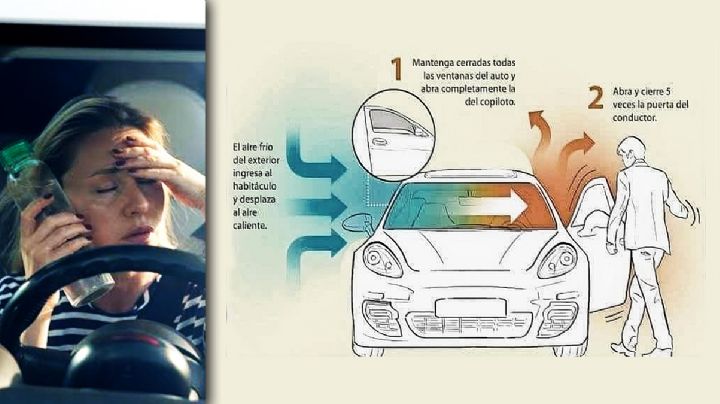 Ola de calor: trucos para enfriar el interior de tu auto en minutos y evitar golpes de calor